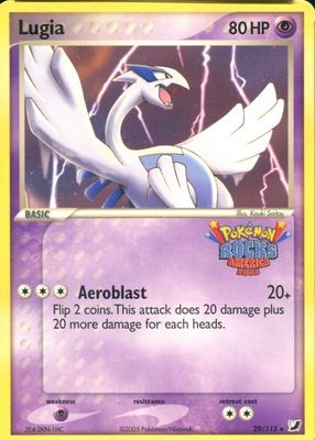 Lugia 2010 Japanese L-P Promo #047/L-P World Championship